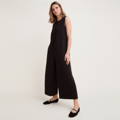 Asymmetric Zip Front Jumpsuit