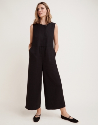Asymmetric Zip Front Jumpsuit