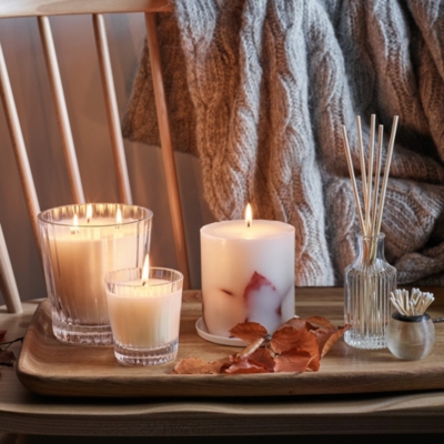 Autumn Candle & Diffuser Set Candles & Fragrance Sale The White