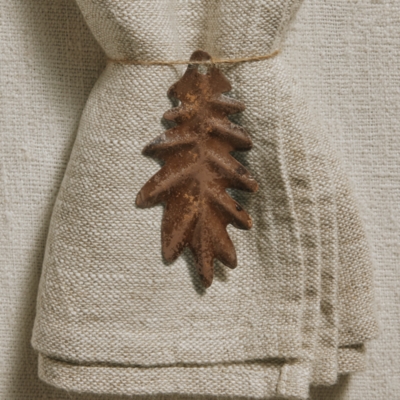 Autumn Leaf Topper Decorations – Set of 12