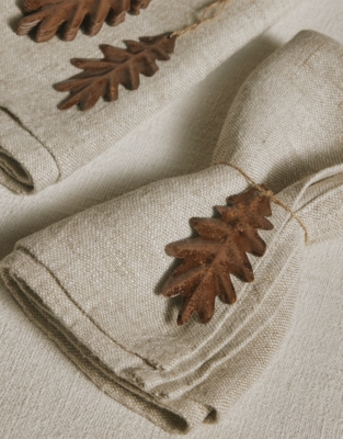 Autumn Leaf Topper Decorations – Set of 12