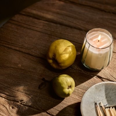 Autumn Ribbed Luxury Candle