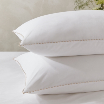 Avignon Natural Pom Pom Bed Linen Collection Bed Linen Collections