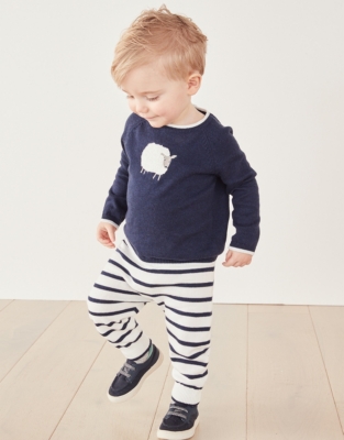 Baby jumper and leggings hot sale set