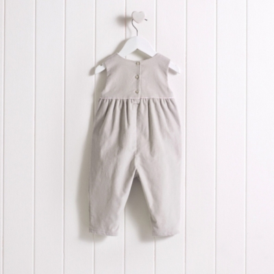 Baby Girls' Corduroy Dungarees The Little White Company The White