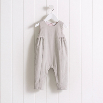 baby girl cord dungarees