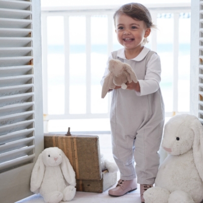 baby girl cord dungarees