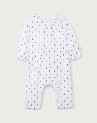 Baby Organic Cotton Daisy Jumpsuit (0–4yrs)