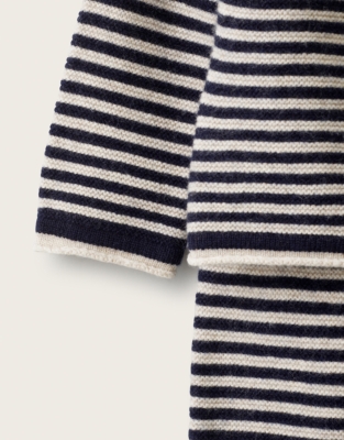 Baby Stripe Jumper & Leggings Set with Cashmere (0–2yrs)