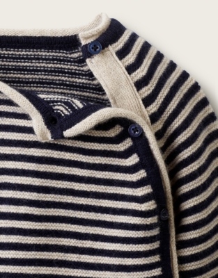 Baby Stripe Jumper & Leggings Set with Cashmere (0–2yrs)