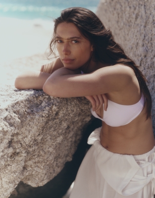 Balconette Bikini Top - White