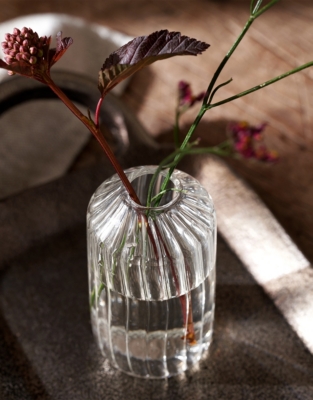 Bampton Optic Tall Bud Vase