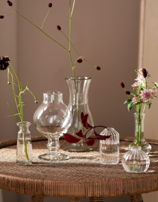 Bampton Optic Tall Bud Vase