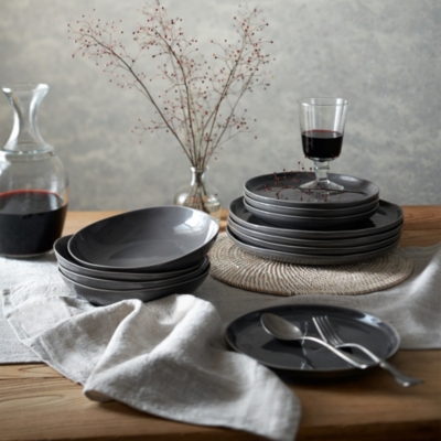 Barnham 12Piece Dinner Set Tableware The White Company US