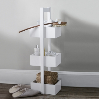 Bathroom Storage Caddy Laundry & Storage The White Company UK