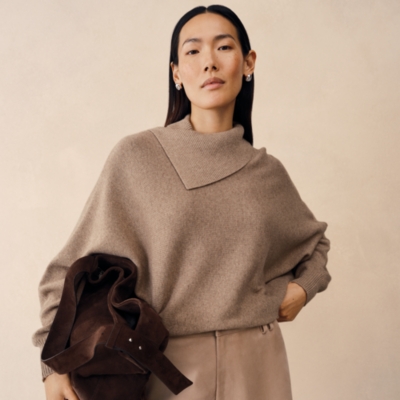 Batwing Jumper with Cashmere