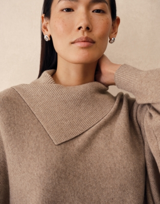 Batwing Jumper with Cashmere