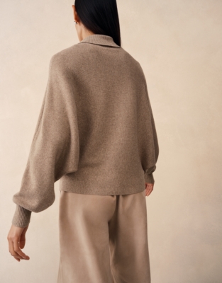 Batwing Jumper with Cashmere