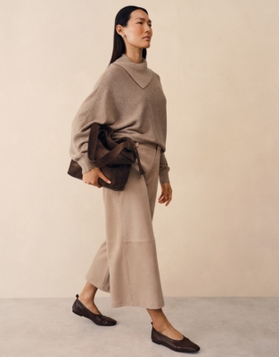 Batwing Jumper with Cashmere