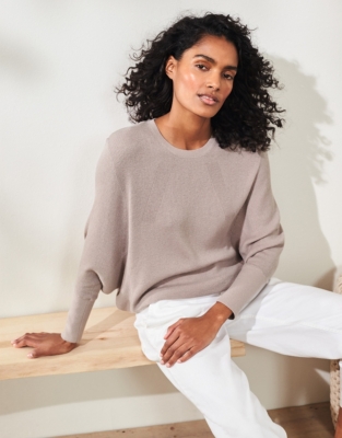 Cashmere batwing jumper hotsell