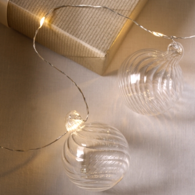 Bauble Glass Fairy Lights – 27 Bulbs