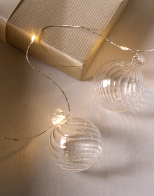 Bauble Glass Fairy Lights – 27 Bulbs