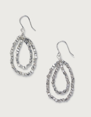 Beaded Double Teardrop Earrings | Jewellery & Hair Accessories | The ...