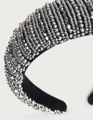 Beaded Headband Accessories Sale The White Company UK