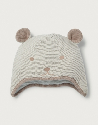 Bear Baby Hat | Newborn & Unisex | The White Company UK