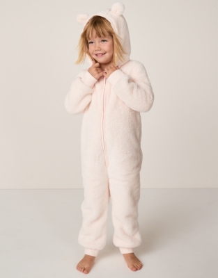Bear Snuggle Relaxed Fit Onesie (2–12yrs)