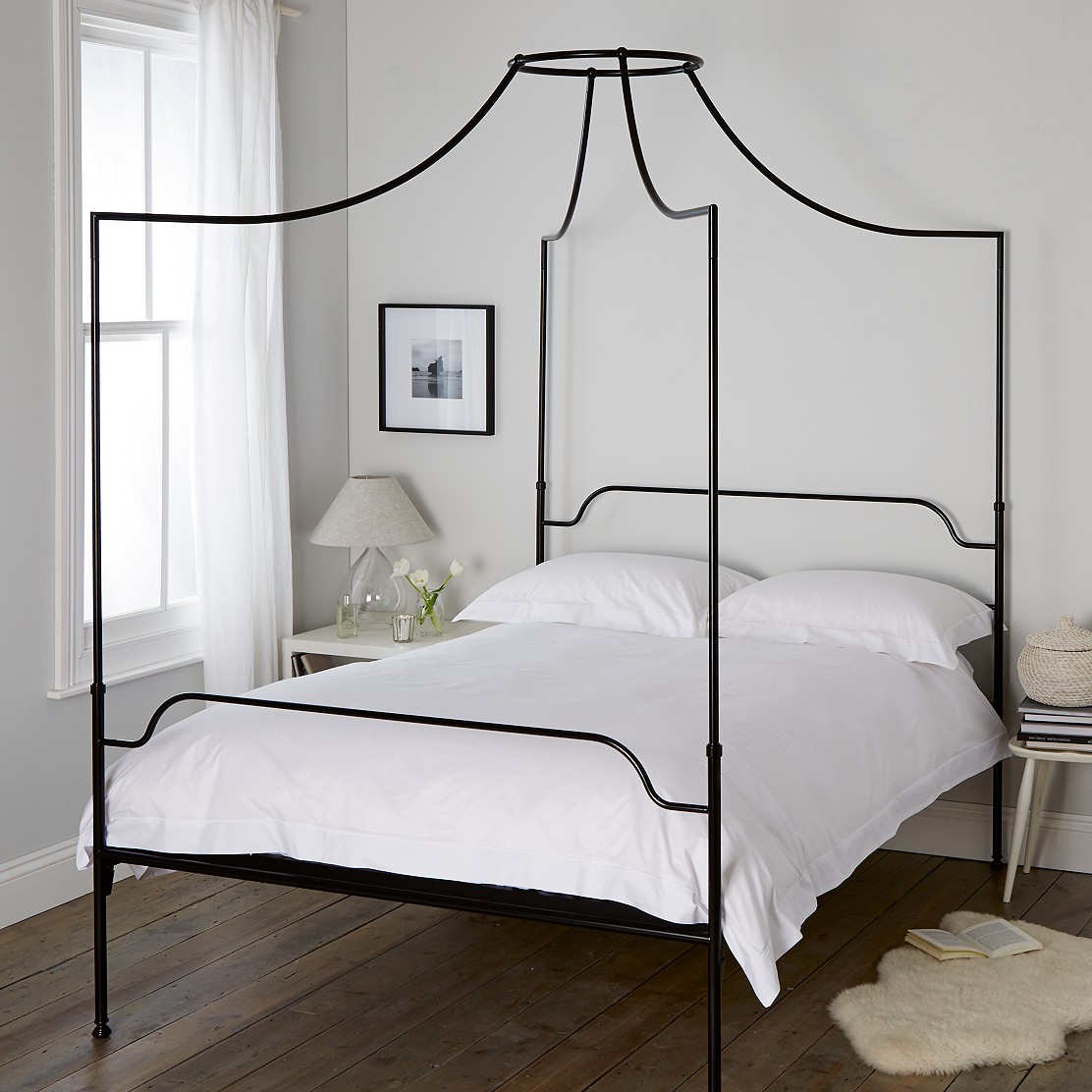 Beaumont Four Poster Bed Beds The, 4 Poster Wrought Iron Bed Frame