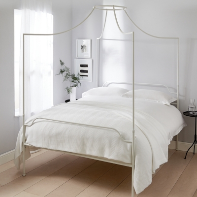 The white deals company bed frame