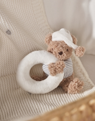 Bedtime Teddy Rattle
