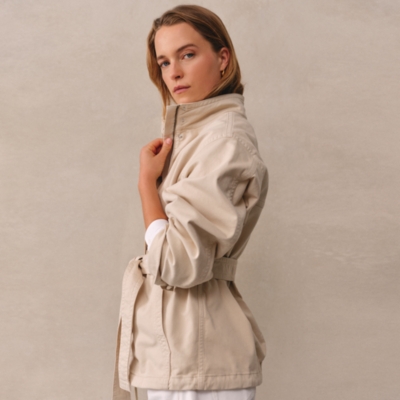 Belted Casual Jacket