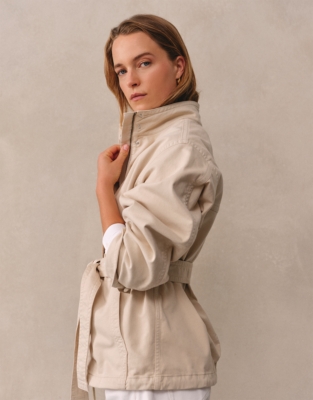 Belted Casual Jacket