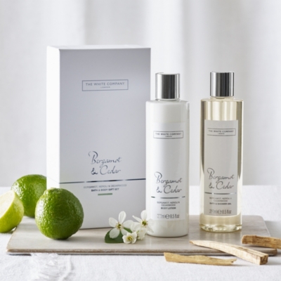 Bergamot Cedar Bath Body Gift Set Bath Body Gift Sets