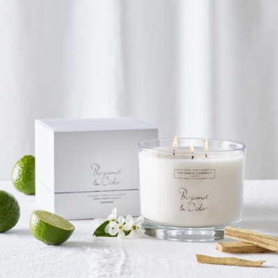 Autumn Pillar Candle | Candles | The White Company UK