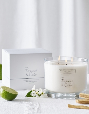 Bergamot & Cedar Large Candle