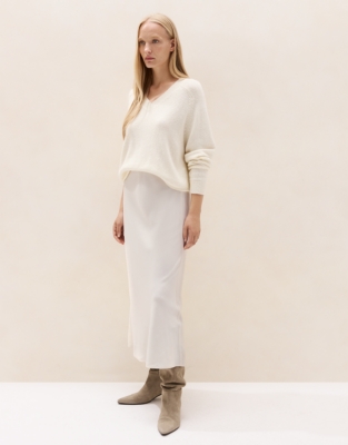 Bias-Cut Skirt 