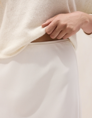 Bias-Cut Skirt 