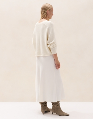 Bias-Cut Skirt 