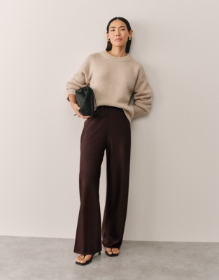 Bias Cut Trousers