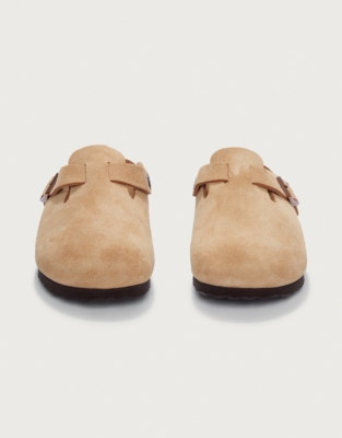 Birkenstock Boston Suede Mules