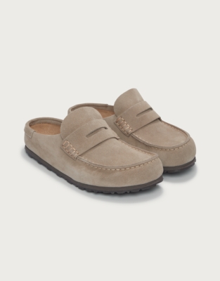 Birkenstock Naples Suede Mules