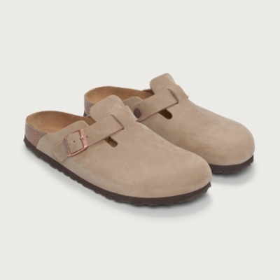 Birkenstock Oiled Leather Boston Mules