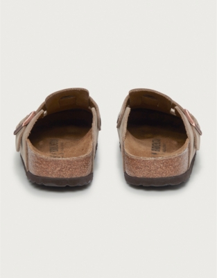 Birkenstock Oiled Leather Boston Mules