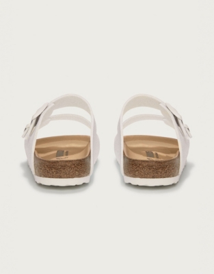 Birkenstock Suede Arizona Sandals - White