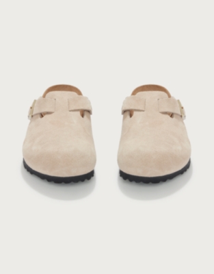 Birkenstock Suede Boston Mule