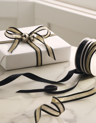 Black Mixed Ribbons – Set of 3 