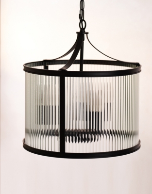Black Montgomery Ceiling Light – Large